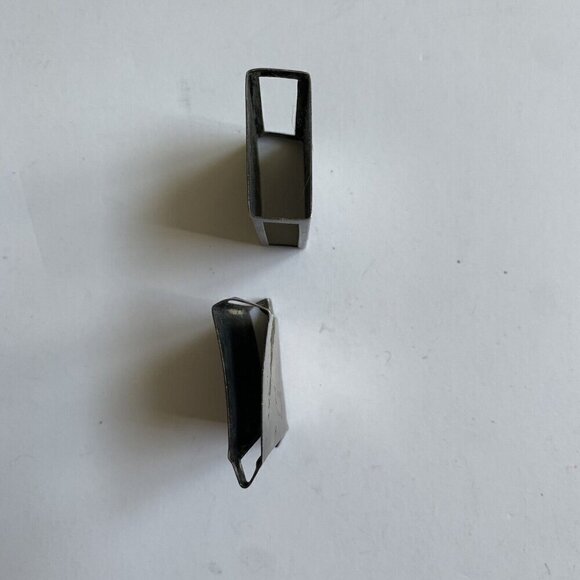 Vintage Sterling Silver Matchbox Holder Engraved "R" Pair of 2 23 grams - Picture 2 of 7